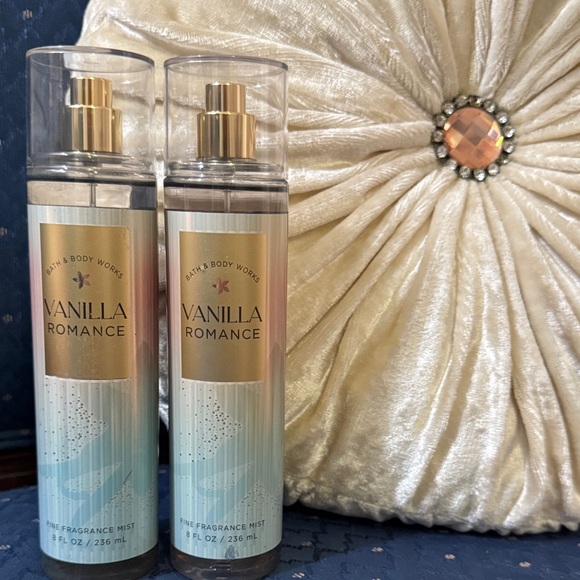Bath & Body Works Other - Vanilla Romance Fine Fragrance Mist by Bath & Body Works - Gold and Blue